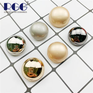 Nút Kim Loại Nút Đầu Bóng Nút Nấm Nút Bán Nguyệt Nút Mặt Cong Nút Áo Khoác Nam Nữ Áo Khoác Ngoài Nút