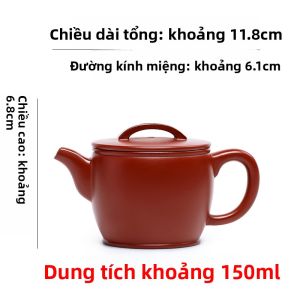 CANGHUTIANXIA | Bình Trà Gongfu Thổ Tím Yixing Handmade Gao Han Wa