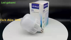ĐÈN LED TÍCH ĐIỆN 10w ~ 30w CANMEIJIA SIÊU SÁNG ĐUI XOÁY E27 TỰ SÁNG 4 GIỜ KHI MẤT ĐIỆN