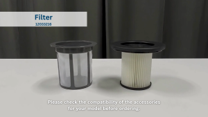 Bosch Accessories 12040193 Filter for Unlimited 7 Vacuum Cleaners