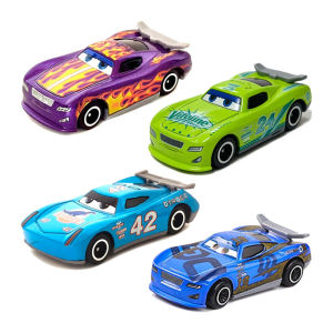 Takara Tomy | Cars 3 Pixar Cars Metallic Finish Jackson Chrome McQueen Metal Diecast Toy Car Lightning McQueen 1:55 Childrens Gift Toys