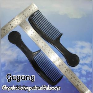 SIRIR RAMBUT HITAM MARCELLA 21CM / SISIR GANGANG HITAM / FULL SISIR PANJANG / BLACK HAIR COMB / STR781312