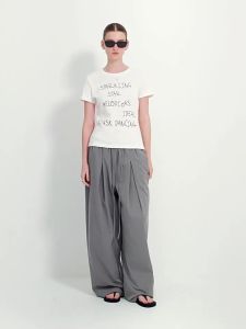 CHACHASTU | Áo Thun In Chữ Tranh Tô Slim Fit