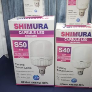 Lampu LED Jumbo T-BULB 5W / 10W / 15W / 20W / 30W / 40W / 50W Hemat Energi Murah Super Terang Irit Fitting E27 Bohlam