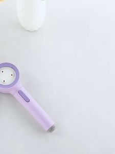 Q MALL Double-sided Dual Outlet Hand Shower Adjustable High Pressure Shower Spray Detachable Boosting Flip Hand Shower 4 Spray Modes for Bathroom (SH141) RANDOM COLOR