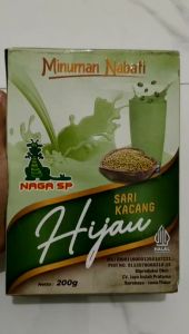 Beli 2 Gratis 1 Sari Kacang Hijau Bubuk Instan Naga SP 200 gram