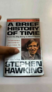 A Brief History Of Time by Stephen Hawking | Old Unused Book | Science Book