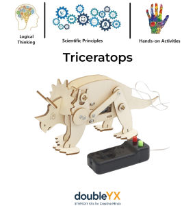 STEM Toys - Electric Dinosaur DIY Assembly - Kids DIY Science Toys