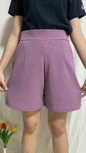 ผ้ายืด สูงผู้หญิง ผ้าวูลเวฟ กางเกงขา ยืด ใส่สบาย ทรงสวย เอวยางยืดแบบหน้าเรียบหลัง แฟชั่นสาวอวบอ้วน พร้อมส่ง มีแบบเก็บปลายทาง