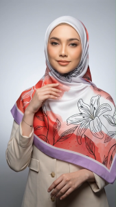 Tudung Bawal Cotton Corak Baru  Premium Quality