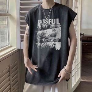 KETONG | Áo Vest Không Tay Cotton Cao Cấp Phong Cách Retro Mùa Hè
