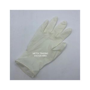 (100PCS) M-Max Latex Gloves Examination Gloves AQL 1.5