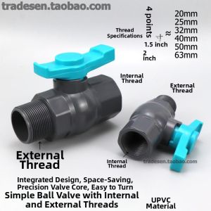 ciiemen | Quick Connect Ball Valve PVC