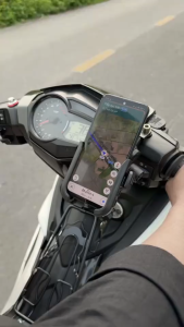 HOTSPEED Cellphone Holder for Motorcycle 360° Adjustable Mobile Phone Holder for Vlogging Cp Stand