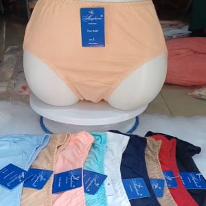 5 QUẦN LÓT NỮ CẠP CAO BIGSIZE 48KG ĐẾN 90KG CHẤT COTTON LỤA CAO CẤP MARKETONLINE68 ACC10
