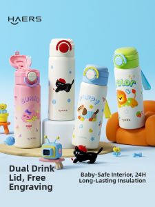 Haers | Dual Drink Thermal Flask for Children