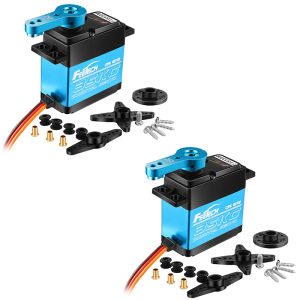 Servo Kỹ Thuật Số Feetech FT5330M 35KG Cho Mô Hình Xe RC 1/8 1/10 Máy Bay Robot Động Cơ Bánh Răng Thép 7.4V 180 Độ 25T Tay Cần Kim Loại
