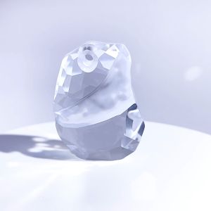 พลอยจี้พุกศักดิ็สิทธิ์ มีรู 48 มิล สวารอฟสกี้แท้ 100 % 6191 Divine Pock  pendant 48 mm