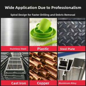 MONLEYTA | High-Strength Cobalt-304 Steel Drill Bit for Drilling