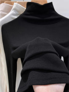 Elegant French Design Slim Fit Women Winter Innerwear Shirt