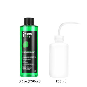 Tattoo Green Soap - 30/250/500ML Highly Concentrated Tattoo Cleaning Soap & Tattoo Skin Cleansing Solution for Tattoo Supplies