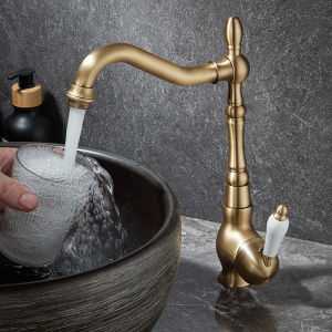 JUNSHEN | Antique Style Brass Faucet