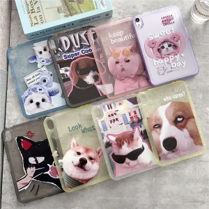 For Xiaomi Redmi Pad SE 11 inch 2023 Mi Pad 5 6 6S Pro 11.0 12.4 inch 2021 2023 2024 Kids Tablet Cute Cartoon Cat Dog Soft TPU Case Back Case Cover