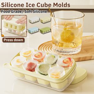 Household Silicone Ice Cube Moulds
