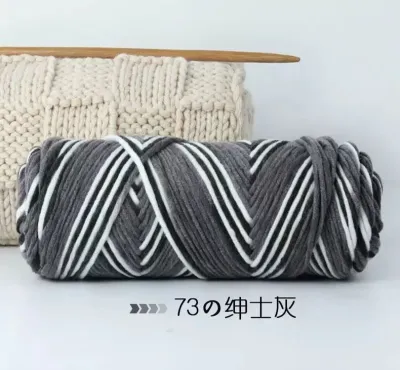 Lover Cotton Yarn 8 Ply Xinjiang Cotton 90% Cashmere Skin 10% 100g Scarves Hats Coats Crochet Knitting