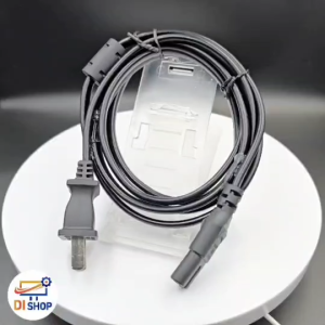 สาย 5ft Us Plug 2-Prong Port Ac Power Adapter Cord Cable For Vcr Ps2 Ps3 Slim 1.8เมตร (สีดํา)