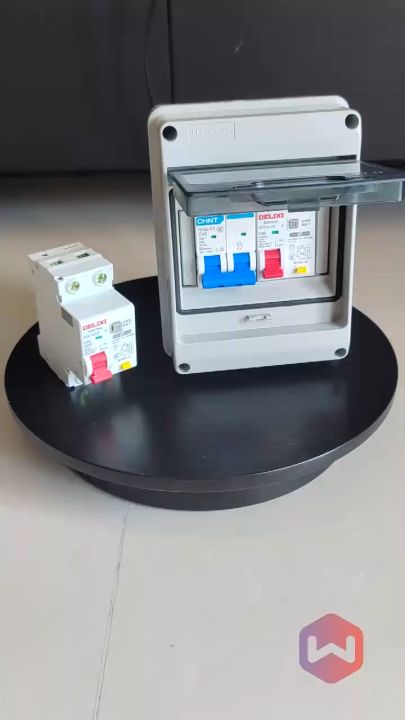 DELIXI RCD Type A เบรคเกอร์กันดูดกันรั่ว สำหรับรถ EV Charger เบรคเกอร์ ...