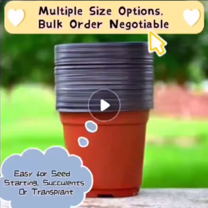 【BUY 20 TAKE 40】 Pot Seedling Succulent Plastic Flower Pot Indoor And Outdoor Flower Pot