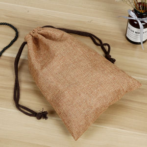 Cotton Drawstring Bag Small Cloth Bag Custom Drawstring Bag Hand-Painted DIY Eco-friendly Bag Rice Bag Canvas Storage Bag