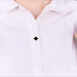 10pcs Flower Invisible Snap Buttons Reusable Press Studs No Sew Cufflinks Pin for Shirts Cardigans