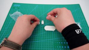 Miniature Conference Table Chair Set Model 1:50 1:75 Scale for Diy Dioramas Scene Layout Model Building Decoration 1set