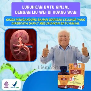 Obat Batu Ginjal Liu Wei Di Huang Wan Ori - Menyahatkan ginjal sakit pinggang diabetes Obat Batu Ginjal Sering kencing dimalam hari