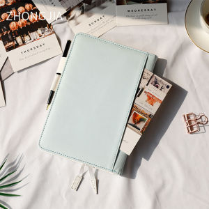 Travel Diary Notebook Self-Filling Schedule Planner Blank Grid Book Retro สไตล์ญี่ปุ่นสาวแกนเวลา เรียบง่าย นักเรียน A5 ขนาด