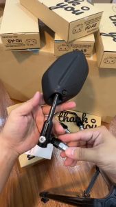 Kính chiếu hậu xoay - gắn xe Winer/ Vairo/ AB/ Click - Chân 8li đến 10li thuận - Dễ dàng lắp đặt (giá 1 kính trái)