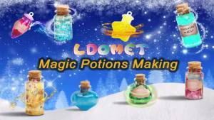 LDomet Magic Potions Craft Kit for Kids Fairy Magic Potions Making Kit - Christmas Decoratio