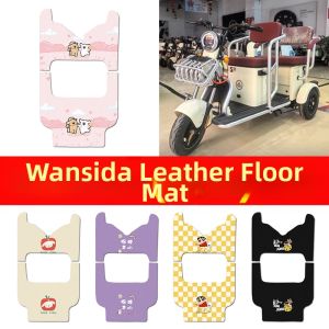 Electric Tricycle Footpad Decorative Footrest Mat
