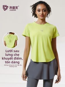COSLEAF | Running Training Loose Breathable Short Sleeve Sportswear