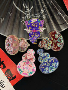 Creative Phone Stand with Airbag Drip Glue Foldable Rotatable Magnetic Absorption Desktop Mobile Phone Holder Chinese Style