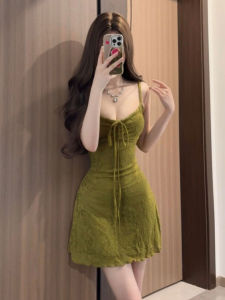CHANGTONG | Vintage Slim Waist Dress