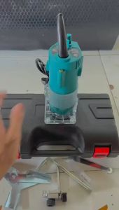 GIMPET JAPAN MESIN Wood Trimmer 370 1/4 Mesin Router Profil Kayu 6mm