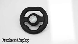 Stroller Steering Wheel Accessory with Honking Sound & 360° Rotation Engaging Baby Travel Stroller Attachment to Calm Fussy Rid