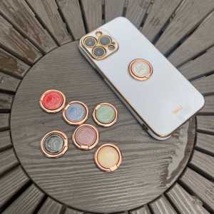 Multifunctional Ring Holder Phone Stand for Huawei Oppo Samsung Apple Male Model Acrylic Clip on Universal Stand