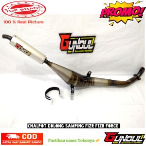 knalpot racing fiz r force1 zigma model samping suara garing tenaga atas bawah ngisi