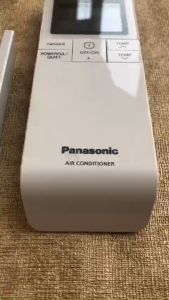 Remote Điều Khiển điều hòa Panasonic Inverter 1.5 HP 2 chiều- Hàng zin chính hãng mới tặng Pin + Đế treo