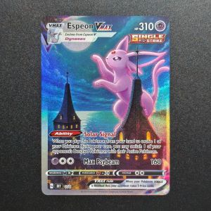 Funism | DIY English Moon‑Gazing Series Eevee Vaporeon Flareon Umbreon Espeon Leafeon Glaceon Sylveon Jolteon Game Collection Card Toy