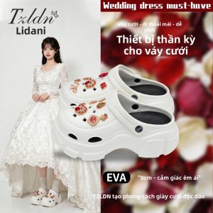 TZLDN | Dép Sandal Gót Nhọn Chống Trượt cho Mùa Hè và Đám Cưới